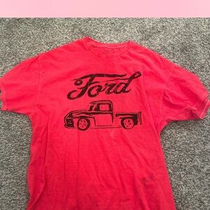 Ford Red Vintage Truck T-Shirt